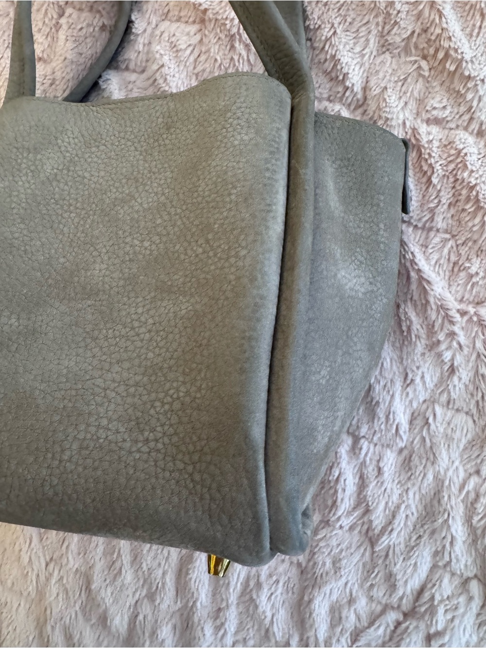 Songmont Gray Bucket Shoulder Bag - Picture 4 of 14